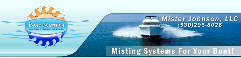 house boats: boat misters: misting systems for your boat