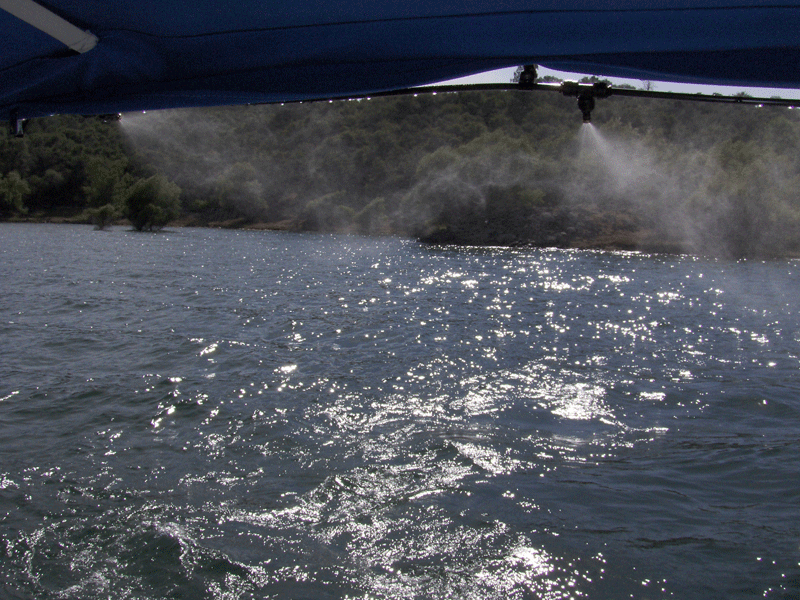 boat misting system